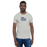 Chip Charge Repeat Unisex T-Shirt